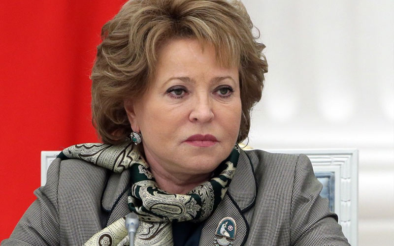 председатель Совета Федерации Валентина Матвиенко